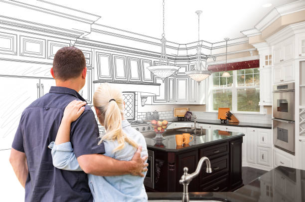 Professional Kitchen Island Installation technician working in Knoxville, MD